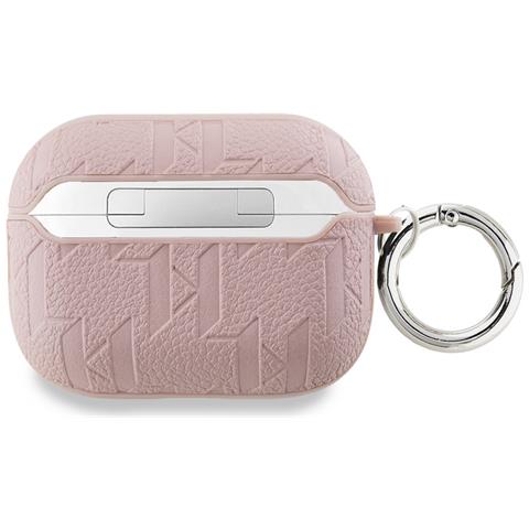 Custodia Per Airpods Pro 2 Con Design A Rilievo Karl E Choupette, Rosa - Foto 2
