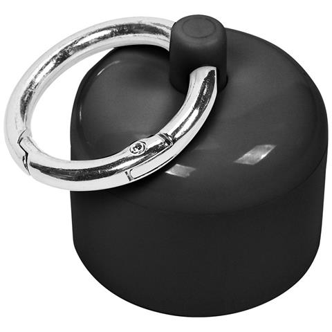 Portagioielli Portatile Con Portachiavi Black - Foto 1