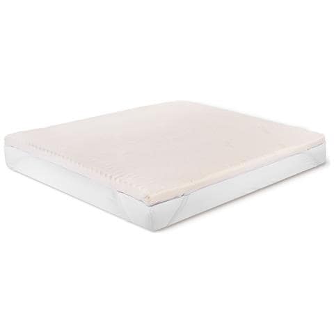 Topper I Dormissimi Topper Memory In Poliestere Colore Neutro Misura 2 P.ze - Foto 2