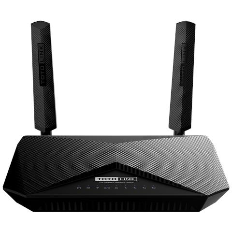 LR1200 Router WiFi AC1200 Dual Band router wireless Fast Ethernet Dual-band (2.4 GHz / 5 GHz) 4G Nero - Foto 1