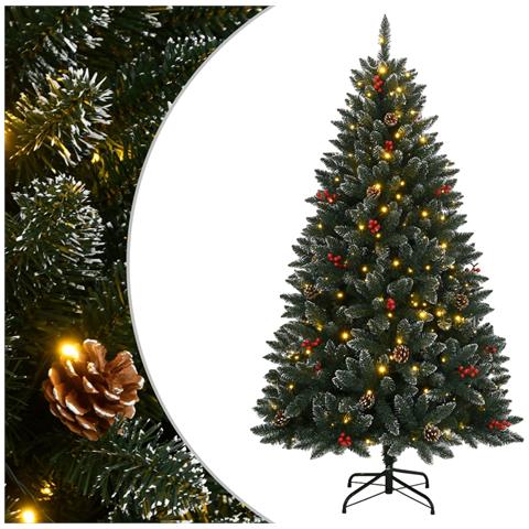 Albero di Natale Artificiale con 150 LED 120 cm - Foto 1