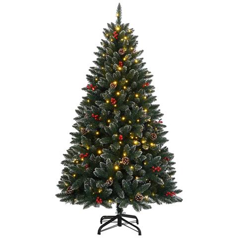 Albero di Natale Artificiale con 150 LED 120 cm - Foto 2
