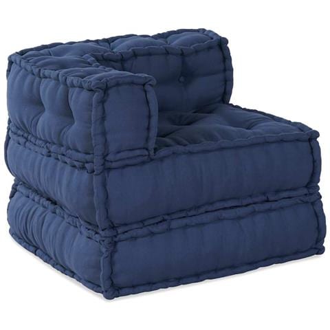 Cuscino Blu 70 x 70 x 54 cm Poliestere - Foto 2