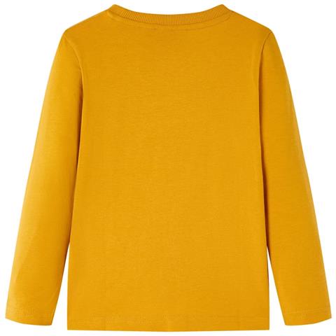 Maglietta da Bambina a Maniche Lunghe Ocra 116 - Foto 2