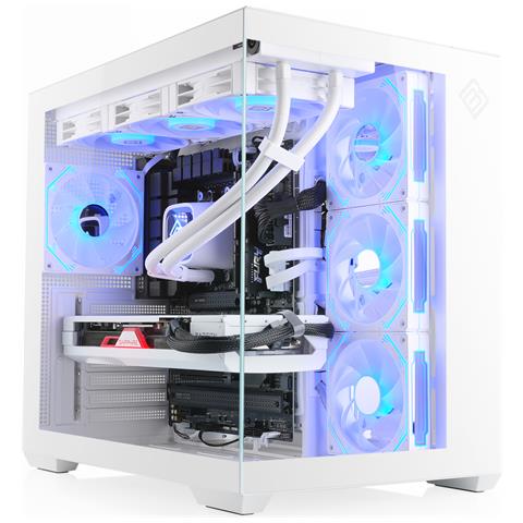 Pc Gaming M12440h / Intel Core Ultra 5 245kf, 14x 4200 Mhz / Amd Rx9070xt / 32 Go Ddr5 Ram / M.2 Ssd 2000 Go - Windows 11 Home - Foto 1