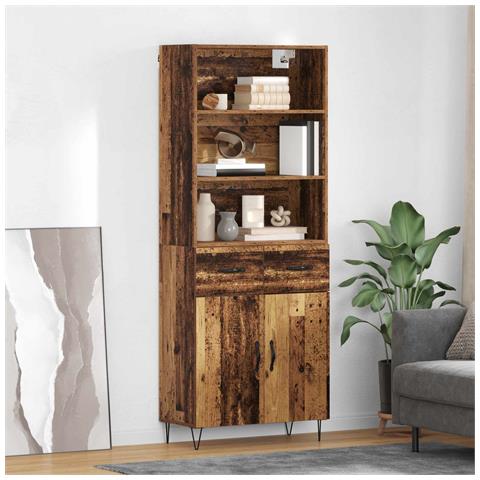 Credenza Legno vecchio 69,5 x 34 x 180 cm Legno multistrato - Foto 2