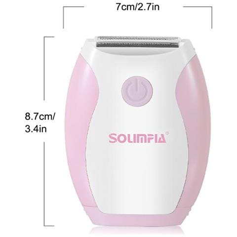 Rasoio Elettrico Portatile A Batteria Per Donna - Rifinitore Per Peli Corporei Pink - Foto 5