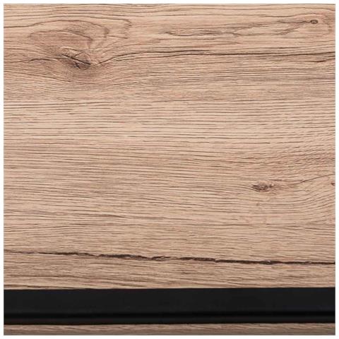 Tavolo Scrivania Pieghevole Marrone 61x35,5x20h - Foto 8