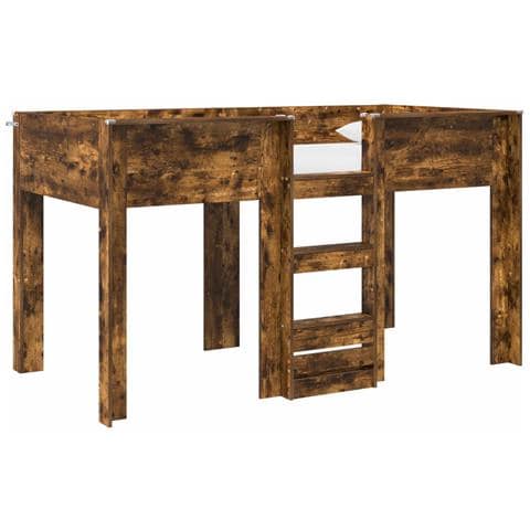 Letto a Castello per Bambini Rovere fumé 90 x 200 cm - Foto 1