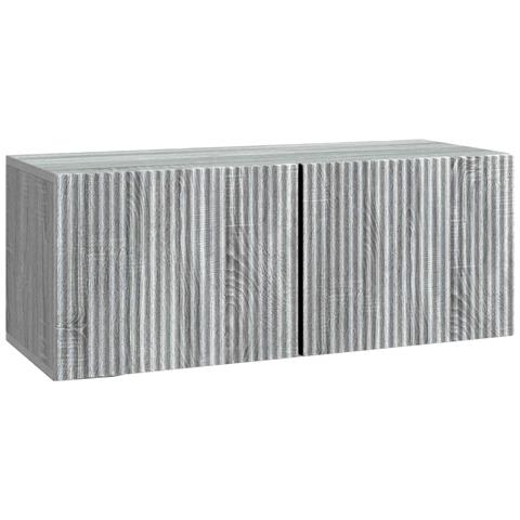 Mobile Porta TV da Muro Grigio Sonoma 78,5 x 31 x 30 cm - Foto 1