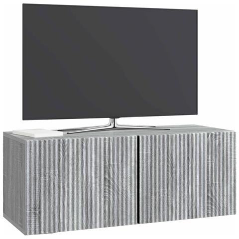 Mobile Porta TV da Muro Grigio Sonoma 78,5 x 31 x 30 cm - Foto 2