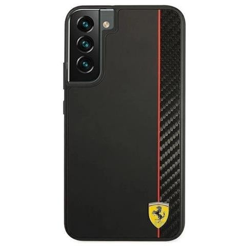Ferrari Fesaxhcs22mbk S22+ S906 Custodia Nera /nera On Track Carbon Stripe - Foto 1