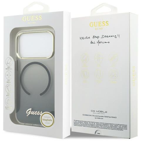 Custodia Magsafe Per Iphone 17 Pro, Nera Guess - Foto 7