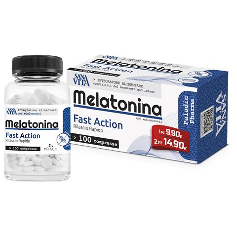 Sanavita Melatonina 100 Compresse - Foto 1