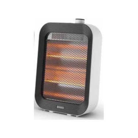 Quarzia Slim Interno Nero 800 W Riscaldatore ambiente elettrico a infrarossi - Foto 1