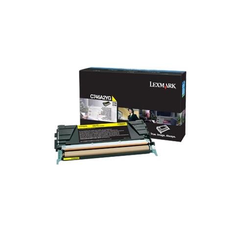 Toner Originale Giallo C746dn / C746dtn Capacità 7000 Pagine - Foto 1