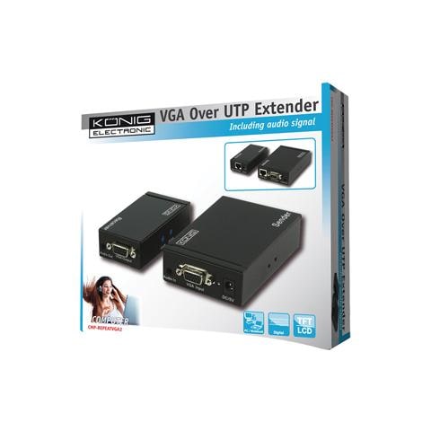 Konig CMP-REPEATVGA2, 195 x 225 x 55 mm, 700g - Foto 15