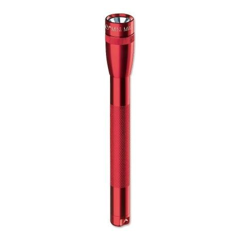 Flashlight Mini Maglight - Incandescente - 9 Lumen - 2 x AAA - Rosso - Foto 1