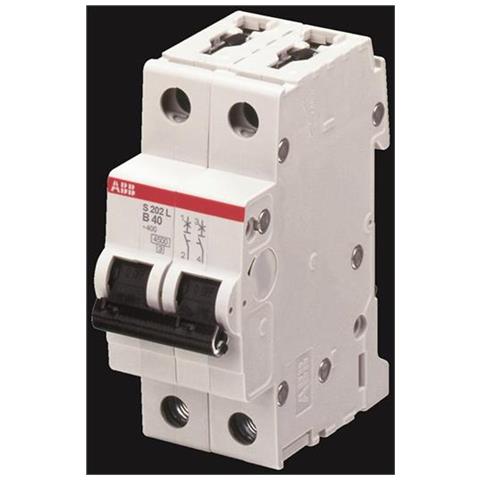 S202l / c20 - S202l C20 Interruttore Automatico 4,5ka 2p - Foto 3
