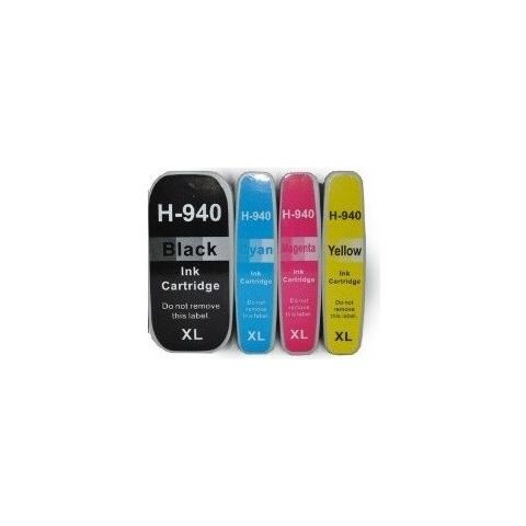 4 Cartucce Compatibili Hp 940 Xl 1 Per Colore - Foto 1