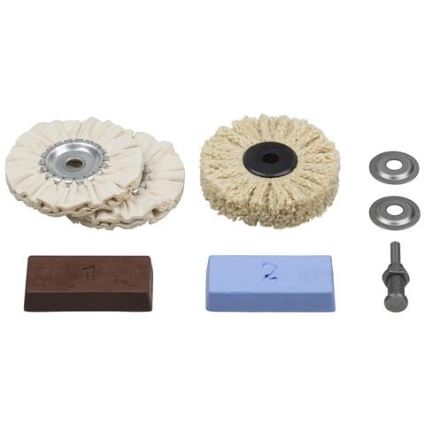 WOLFCRAFT Set Professionale di Lucidatura 5 pz 2179000