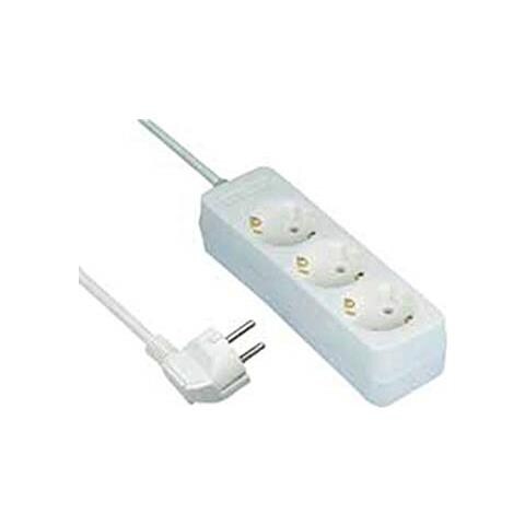 0512248555 - Ciabatta Elettrica Con 3 Ingressi Ks, 5 M, Colore: Bianco - Foto 2