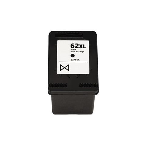 Cartuccia Hp 62xl Nera Rigenerata Alta Capacita' Per Hp 5640 5600 5644 7600 5740 8040 8045 C2p05ae 16ml - Foto 1