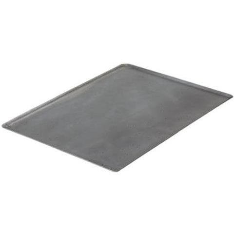 5363.40 - Placca Da Forno Con Bordi Rialzati, In Lamiera D'acciaio Da 40 X 30 Cm - Foto 1