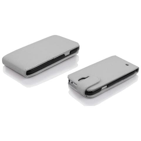 Custodia Compatibile Con Samsung Galaxy Mega 6.3 In Magnesio Bianco - Coperchio Protettivo In Design Flip Realizzato In Similpelle Testurizzata - Foto 2