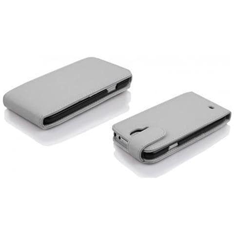 Custodia Compatibile Con Samsung Galaxy Mega 6.3 In Magnesio Bianco - Coperchio Protettivo In Design Flip Realizzato In Similpelle Testurizzata - Foto 6