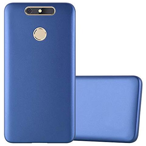 Custodia Compatibile Con Zte Blade V8 Mini In Blu Metallico - Coperchio Protettivo In Silicone Tpu Flessibile - Foto 1