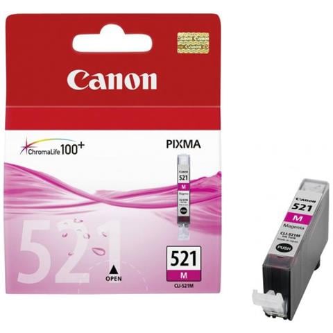 Originale Cli-521 Ciano 2934b001 Ip3600 / ip4600 / mp540 / mp620 / mp630/980 Cli521 9ml 505 Pagine - Foto 1