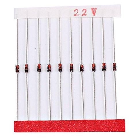 300pcs (2v 39v) 30 Valori 1 2w 0.5w Diodo Zener Impostato Kit Assortimento Misto - Foto 4