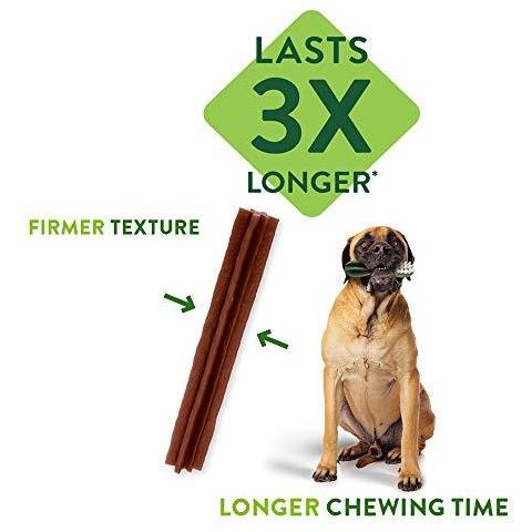 Naturale Dentale Del Cane Mastica Di Lunga Durata Piccolo Veggie Salsiccia 28 Pezzi - Foto 2