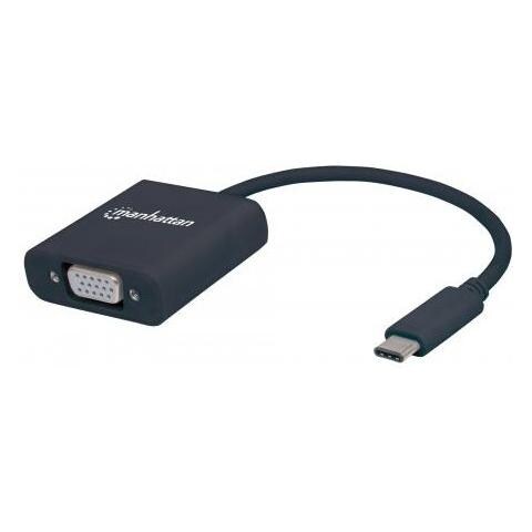 151771 USB-C 3.1 VGA Nero cavo di interfaccia e adattatore - Foto 1