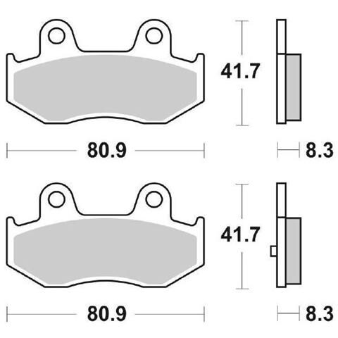 Pastiglie Freno 174ct - Foto 1