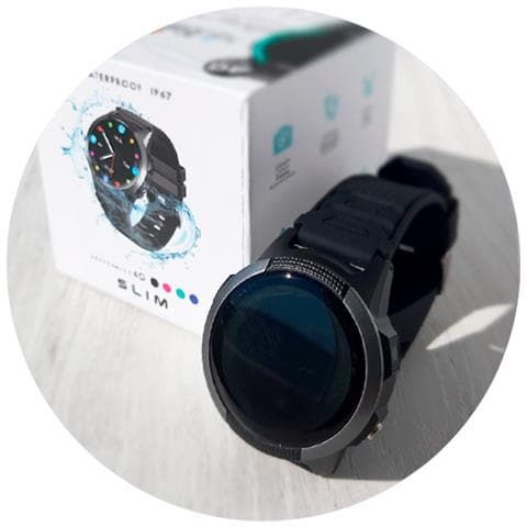 Slim 4g. Smartwatch Per Bambini Con Videochiamata, Chiamata, Chat, Pulsante Sos, Cronometro E Contapassi. Resistente All'acqua Ip67. Smartwatch Per Bambini Dal Design Moderno E Discreto - Foto 3