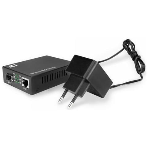 Ac4455 Convertitore Multimediale Di Rete 10000 Mbit /s Modalità Multipla, Modalità Singola Nero - Foto 2