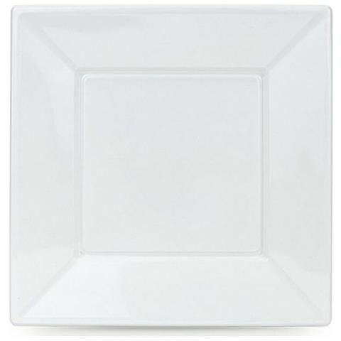 Set Di Piatti Riutilizzabili Algon Bianco Plastica 23 X 23 X 1,5 Cm (36 Unità) - Foto 2