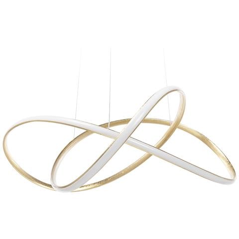 Lampadario A Led Tumen Metallo Oro - Foto 2