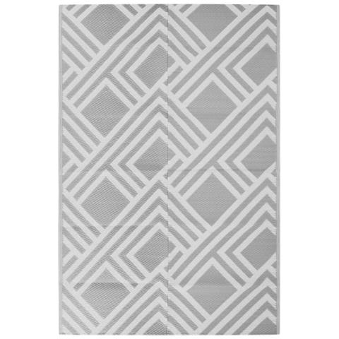 Tappeto Da Esterni Grigio 190x290 Cm In Pp - Foto 2