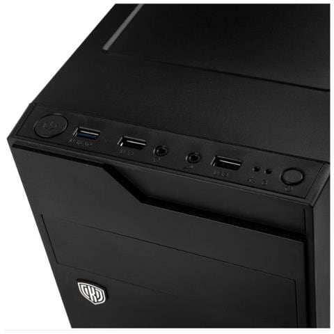 Case KLA-003 Mid Tower / Micro ATX / Mini-ITX 2 Porte USB 2.0 Colore Nero - Foto 4