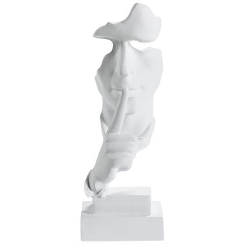 Accessorio Decorativo Volto Raahe Bianco - Foto 2