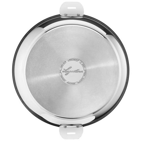 Padella In Acciaio Inox Da 26 Cm + Coperchio - 012138031826 - Foto 2