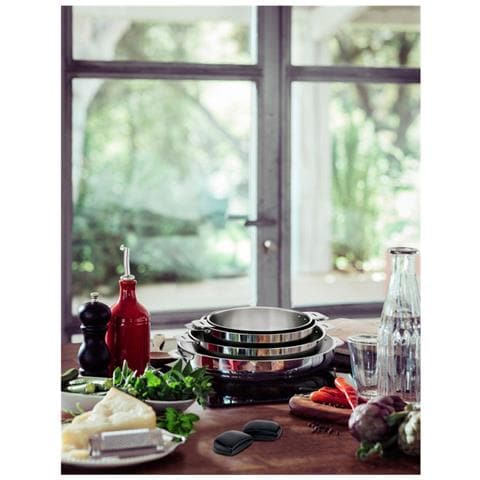 Padella In Acciaio Inox Da 26 Cm + Coperchio - 012138031826 - Foto 5