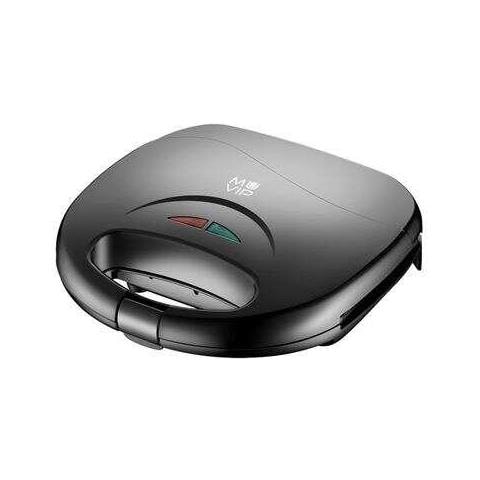 Sandwich Maker con Capacità 2 Panini Potenza 750 W Colore Nero - Foto 1