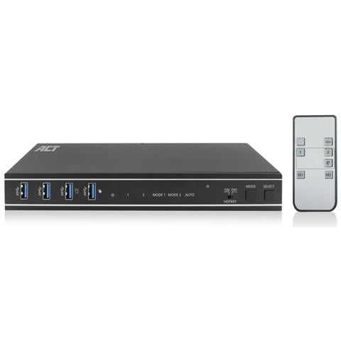 AC7914 switch per keyboard-video-mouse (kvm) Nero - Foto 1