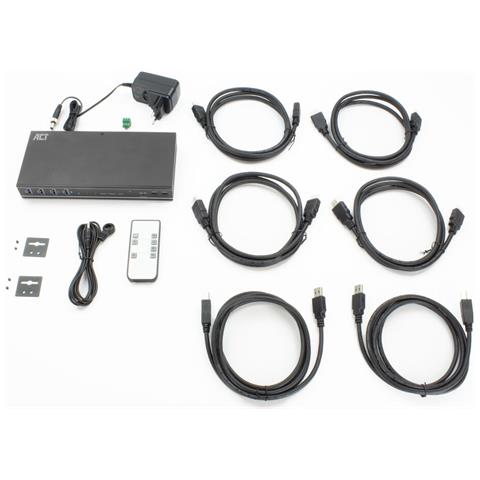 AC7914 switch per keyboard-video-mouse (kvm) Nero - Foto 2