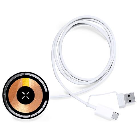 Caricabatterie Wireless Trasparente 15w. Magnetico Magsafe. - Foto 2