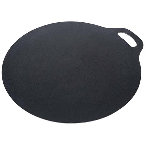 34573 Piastra Per Grigliare Ghisa A Induzione Per Pizza, Budare 38cm Per Fuoco, Forno Nero - Foto 1